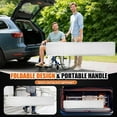 thumbnail image 5 of 6FT Folding Wheelchair Ramp 800LBS Aluminum Portable Non-Slip Ramp for Stairs Cars Doorways Scooters and Home Mobility Access, 5 of 8