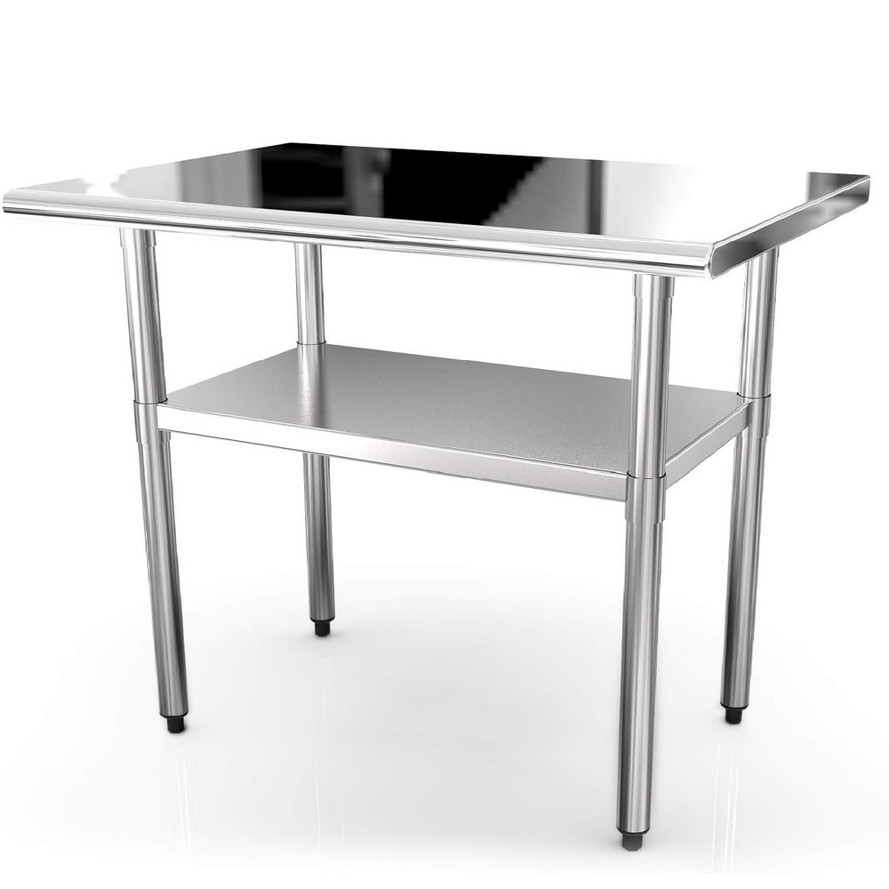 Nurxiovo 36x24 Inches Commercial Prep Table Stainless Steel Work Tables ...