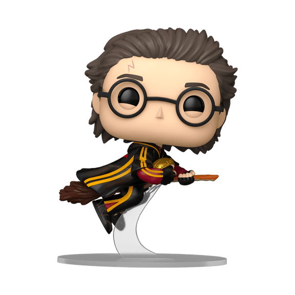 Funko Pop Vinyl Figure Harry Potter in Quidditch Robes Collectible Toy Model Number 188 for Fans and Collectors