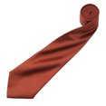 thumbnail image 2 of Premier Cravate Satin Simple pour Homme (Lame Étroite), 2 of 3