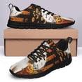 thumbnail image 4 of Beagle Happy Halloween Running Shoes Sneakers Mesh Black Size 9, 4 of 5