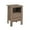 Dark Taupe, variant on Accent Table Side End Nightstand Lamp Storage Bedroom Laminate Grey