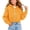 #A04-Orange, variant on Abcomgle Girls Zip Up Hoodie 10-12 Cropped Long Sleeve Jackets for Teen Girls Cute Fashion Lightweight Pullover Sweatshirt with Pockets