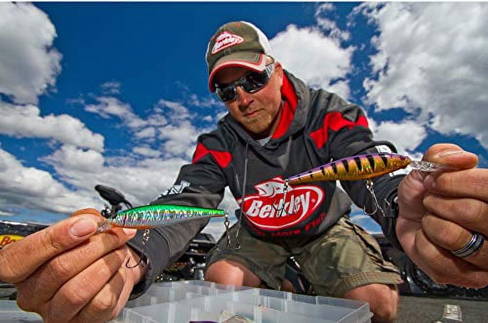 Berkley Flicker Minnow Fishing Lure, Firetail Red Tail, 1/3 oz 
