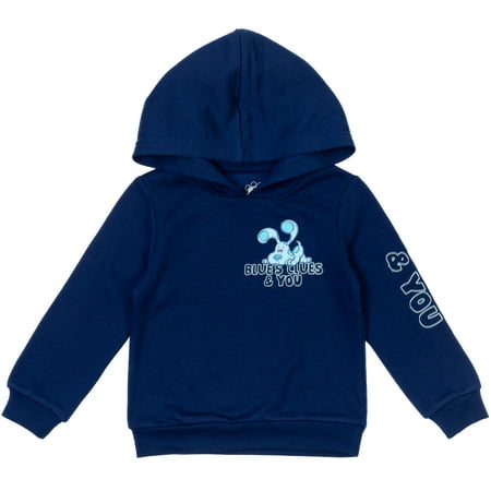 

Blue s Clues & You! Blue Toddler Boys Fleece Pullover Hoodie 2T