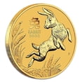 thumbnail image 3 of Perth Mint Lunar Series - 2023 Year of the Rabbit, 1 oz .9999 Gold Bullion, 3 of 4