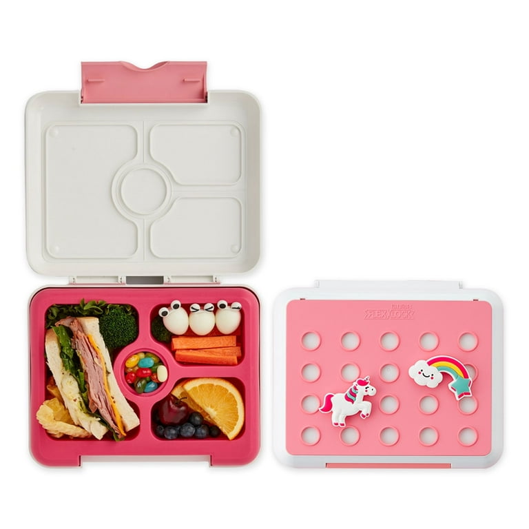 Lunch Box for Kids Leak-Proof Dip 4oz Salad Dressing Container Small  Silicone One-piece Lunch box with Lid Containers for food - AliExpress