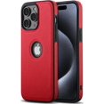 thumbnail image 1 of Compatible with iPhone 15 Pro Case Premium Leather TPU Hybrid Case Cover,Brown, 1 of 4