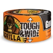 Gorilla 6003001 Tough & Wide Black Duct Tape 2.88 in. x 30 yd.