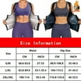 thumbnail image 2 of Lilvigor Sauna Suit for Women Waist Trainer Vest for Women Sweat Tank Top Shaper for Women with Zipper Adjustable for Workout Gym, 2 of 7