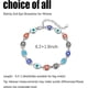 thumbnail image 5 of Pulseras de mal de ojo, pulsera de ojo azul, joyería de mal de ojo, pulsera de ojo hamsa, regalos de Navidad 2023 para adolescentes., 5 of 5