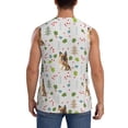 thumbnail image 4 of KLL German Shepherd Dog Print Workout Tank Tops Gym Sleeveless Fitness Muscle Tee-Medium, 4 of 7