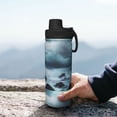 thumbnail image 7 of Pofeuu Lighthouse in a Stormy Sea Print 18oz Sports Insulated Kettle Stainless Steel Vacuum Water Bottle Leakproof Sport Flask, 7 of 7