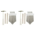 thumbnail image 1 of 2X 17Keys Kalimba DIY Kit Thum Piano Replacement Parts with Keys Bridge Tuning Hammer Kit Kalimba Accessories, 1 of 6