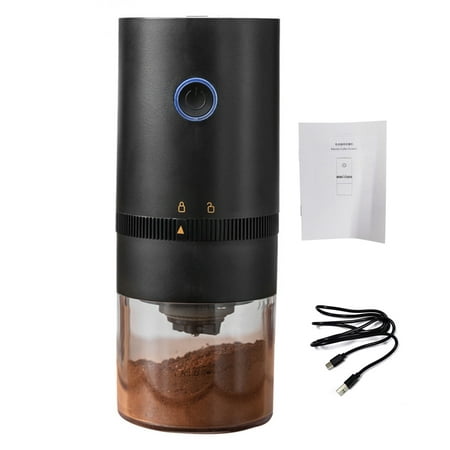 

TINYSOME Outdoor Portable Mini Electric Coffee Grinder USB Rechargeable Cordless Beans Spices Mill Conical Burr Grinding Machine
