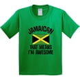 thumbnail image 3 of Inktastic Jamaica Awesome Jamaican Youth T-Shirt, 3 of 5