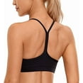 thumbnail image 7 of 2 Pack Sports Bras for Women, Supportive Workout Bras, Y Back Thin Strap Yoga Bra with Removable Cups, 7 of 7