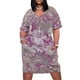 thumbnail image 2 of Vestido suelto Toile de Jouy n.º 6 con bolsillo para mujer, vestidos de gala y de noche, vestidos africanos para mujer, 2 of 7