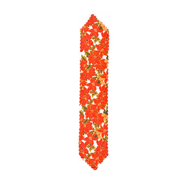 Naiovety Camino de de Navidad plegable cómodo resistente al desgarro mantel decoración Festivel reutilizable impreso mantel fiesta doméstica Kits de decoración para fiestas Tipo4 Naiovety HA068908-04
