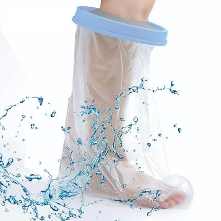 

Shower Watertight Foot Protector Adult Shower Watertight Knee Protector Comfortable & Easy to Use，for most people