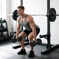 thumbnail image 3 of 2 Pack 40 Lbs Rubber Coated Hex Dumbbell Weight Set with Chrome Handle, Carbon Steel and PVC Hand Weight for Muscle Toning, Strength Building & Full Body Workout, 3 of 6