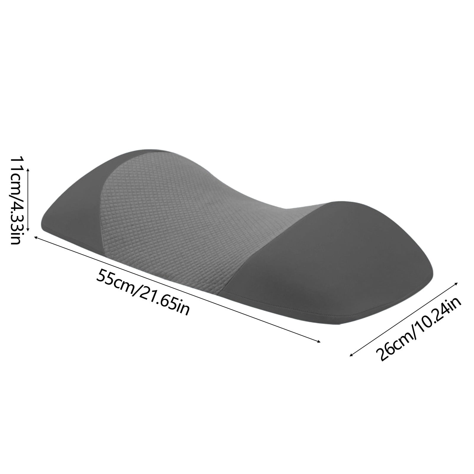 Lumbar Support Pillow for Bed Relief Back Pain Lower Back Pillow for Sleeping Memory Foam Waist Pillow for Side Back&Stomach Sleepers