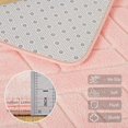 thumbnail image 3 of 5x7 Pink Washable Area Rug for Girls Bedroom Living Room, Modern Geometric Shag Non-Slip Rugs, Fluffy Plush Soft Memory Foam Carpet for Kids Room Nursery Decor, 3 of 6
