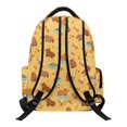 thumbnail image 2 of KUIFORTI Capybara Orange Girls Backpack Comfortable Kids Bookbag Multiple Organizer Pockets Lightweight Suitable for Elementary Middle Daily Use, 2 of 7