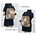 thumbnail image 7 of Travel Backpack for Women Large Capacity College Bags Multi-pocket Casual Daypacks 15 Inch Hand Drawn Whale Stars Cute Bunny and Strawberry, 7 of 7