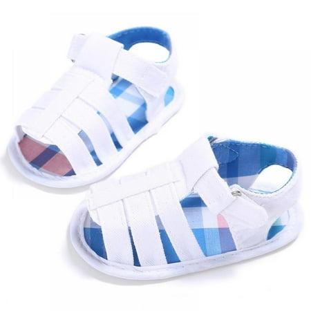 

Monday Clearance Toddler Kids Girls Boys Sandals Infant Summer Beach Flat Shoes Premium Soft Anti-Slip Rubber Sole Prewalker Sandals 0-18Months