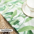 thumbnail image 7 of VOGOL Green Leaf Print Valance, Linen Textured Rod Pocket Curtain 52x18 Inches for Farmhouse, 7 of 7