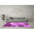 thumbnail image 3 of Ahgly Company Indoor Rectangle Patchwork Purple Transitional Area Rugs, 5' x 7', 3 of 4
