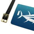 thumbnail image 2 of Graphics and More Tuna Fish Fishing Fisherman Luggage ID Tags Suitcase Carry-On Cards - Set of 2, 2 of 5