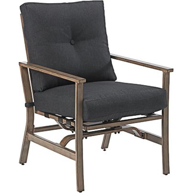 Patio Master 227696 Four Seasons Courtyard Hazelwood Deep Seating Motion Rocker
