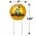 thumbnail image 2 of Acrylic Ring-Tailed Lemur on Log Cake Topper Party Decoration for Wedding Anniversary Birthday Graduation, 2 of 6