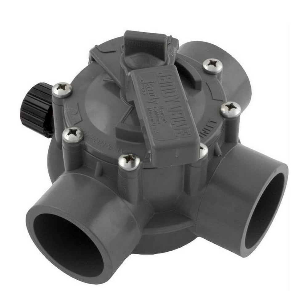 Jandy 1154 Swimming Pool & Spa 3Way Port Valve 1 1/2"2" Positive Seal