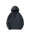 thumbnail image 1 of Pull en Coton Hip-Hop Printemps et Automne Col Rond Épaule Manches Longues Chemise Nue, 1 of 4