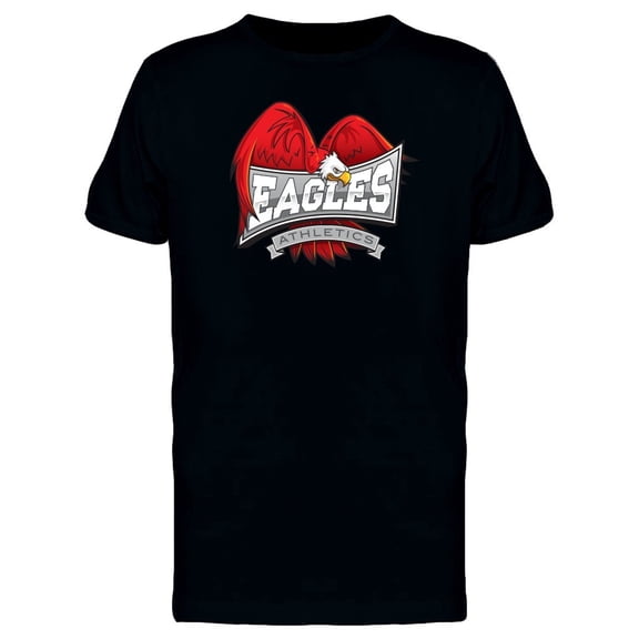 Grunge Red Eagles Athletics Tee Men's -Image by Shutterstock