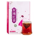 thumbnail image 3 of Té Saludable De Flores, Té Negro Rosa Cuidadosamente Mezclado Delicioso 30 Bolsas Triangulares Cerveza Repetible Para Mujeres ANGGREK Rose Black Tea, 3 of 9