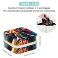 thumbnail image 5 of Elephant Travel Portable Jewelry Organizer: Square Bracelet Holder, Jewelry Display, and Box for Girls and Women, 5 of 6