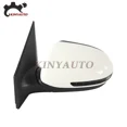 thumbnail image 4 of Para KIA K2 Rio 11-16 Conjunto de espejo retrovisor externo lateral, incluye lente, luz de señal de giro, carcasa, marco, cubierta, soporte, 4 of 4