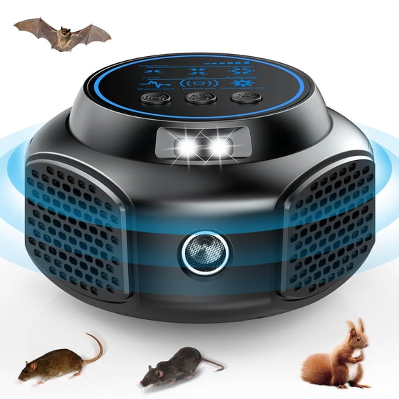 Ultrasonic Pest Repeller Plug in, Indoor Electronic Deterrent for Mouse, Mice, Rat, Squirrel, Roach, Ant, Mosquito, Spider, Bug, Rodent Control for Home, Attic, Garage, Kitchen