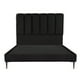 thumbnail image 3 of Recámara Matrimonial Kami Negro con Cabecera + Base Cama Slim, 3 of 8