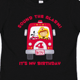 thumbnail image 4 of Inktastic Fire Truck 4th Birthday Boy Boys Toddler T-Shirt, 4 of 5