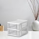 thumbnail image 1 of Caja de almacenamiento de escritorio de plástico transparente con cajones | Organizador multicapa para papelería, cosméticos y artículos de oficina | Diseño irrompible y sin BPA, 1 of 4