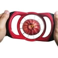 thumbnail image 2 of LQQBOX 4.72 Inch Apple Slicer with 12 Blades - Apple Cutter - Stainless Steel Apple Corer - Sharp Apple Slicer and Corer - Apple Corer Tool - Dishwasher Safe(Red), 2 of 7