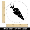thumbnail image 2 of Carrot Vegetable Self-Inking Rubber Stamp Ink Stamper - Blue Ink - Small 3/4 Inch, 2 of 7