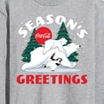 thumbnail image 3 of Coca-Cola - Seasons Greetings Polar Bears - Men's Long Sleeve T-Shirt, 3 of 5