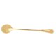 thumbnail image 3 of Cucharadita De Las Cucharas De Del Postre Del Del Té Del Acero Inoxidable, Bifurcación De De Oro redondo, 3 of 7