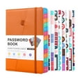 thumbnail image 2 of Password Keeper Book with Colorful Alphabetical Tabs,8.4"*5.9" Hardcover Internet Password Book for Organized Internet Website Address Logins,Password Notebook Internet & Login Organizer for Seniors, 2 of 9